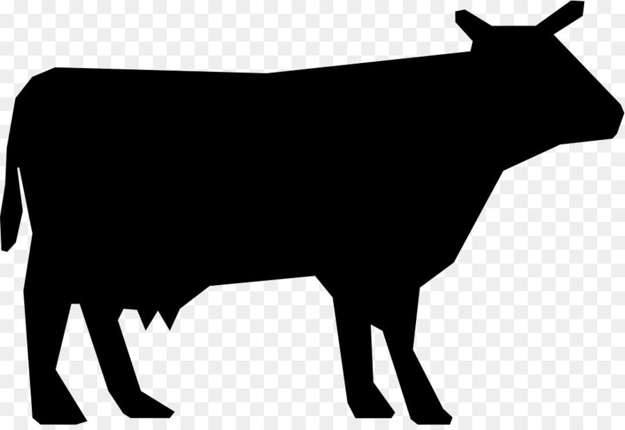 Angus cattle Holstein Friesian cattle Brangus Taurine cattle Clip art - Silhouette png download - 980*668 - Free Transparent Angus Cattle png Download.