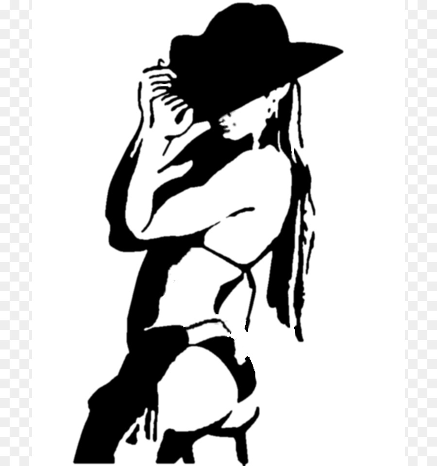 Clip Arts Related To : Silhouette Cowboy Clip art - caravan png download - ...