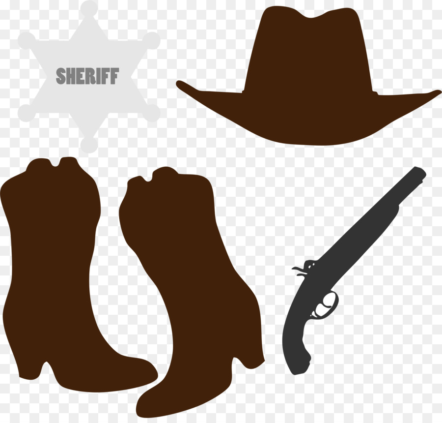 Hat n Boots Cowboy boot Clip art - Cowboy Accessories Cliparts png download - 2239*2115 - Free Transparent Hat n Boots png Download.