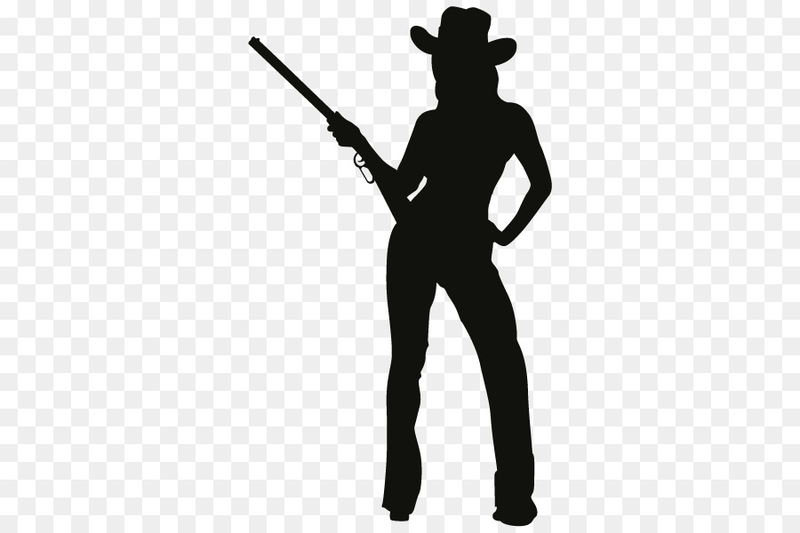 Cowboy Decal Silhouette Clip art - Silhouette png download - 600*600 - Free Transparent Cowboy png Download.