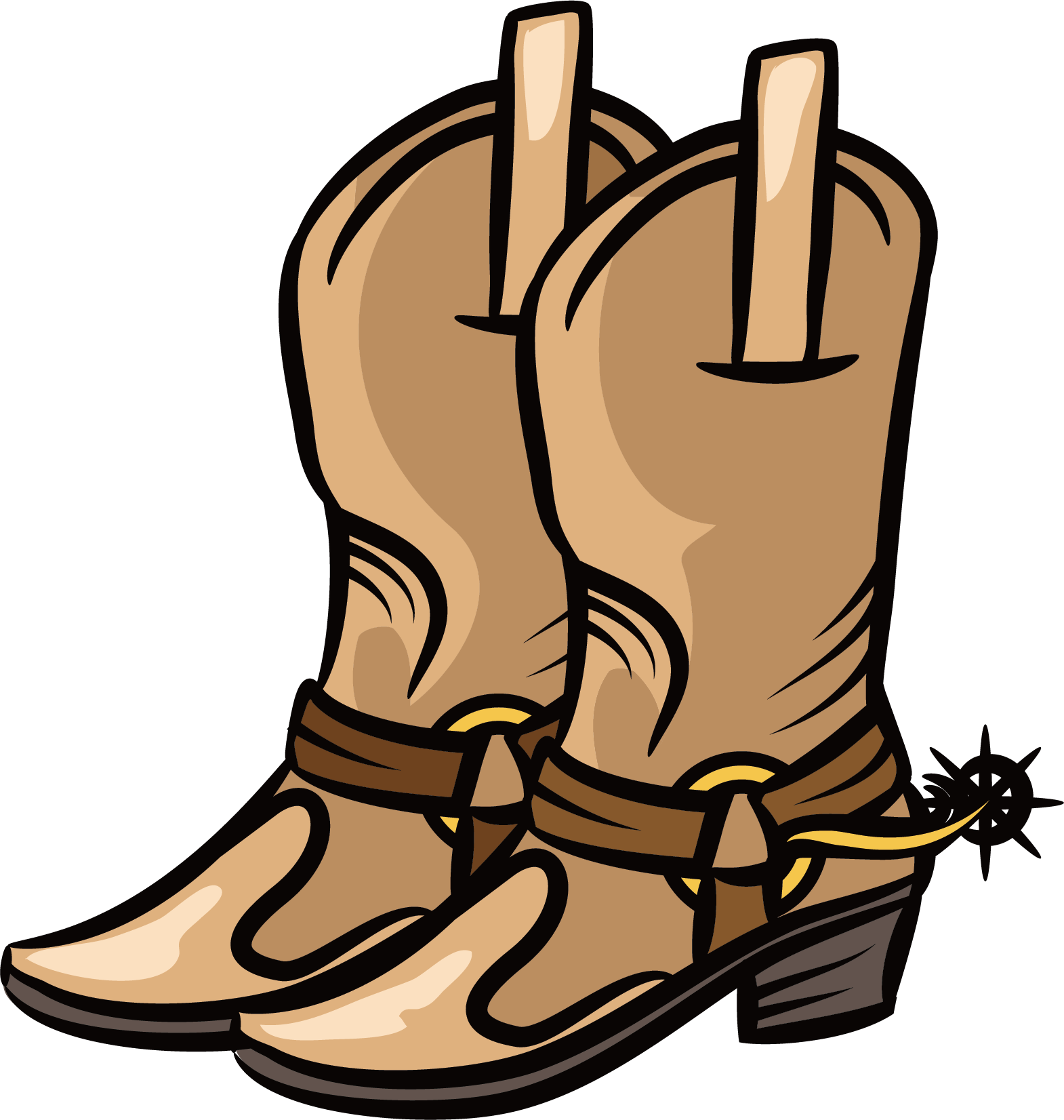 Cowboy boot Shoe Clip art - Boots png vector material png download -  1570*1652 - Free Transparent Cowboy Boot png Download. - Clip Art Library
