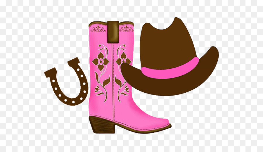 Cowboy boot Cowboy hat Clip art - cowgirl png download - 600*512 - Free Transparent Cowboy Boot png Download.