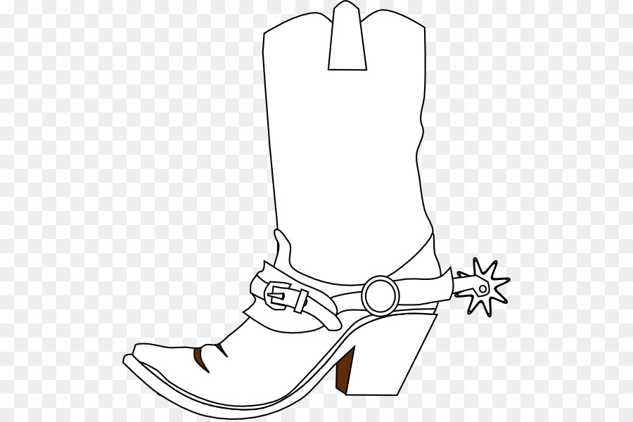 Hat n Boots Cowboy boot Clip art - Drawings Of Cowboy Boots png download - 552*597 - Free Transparent  png Download.