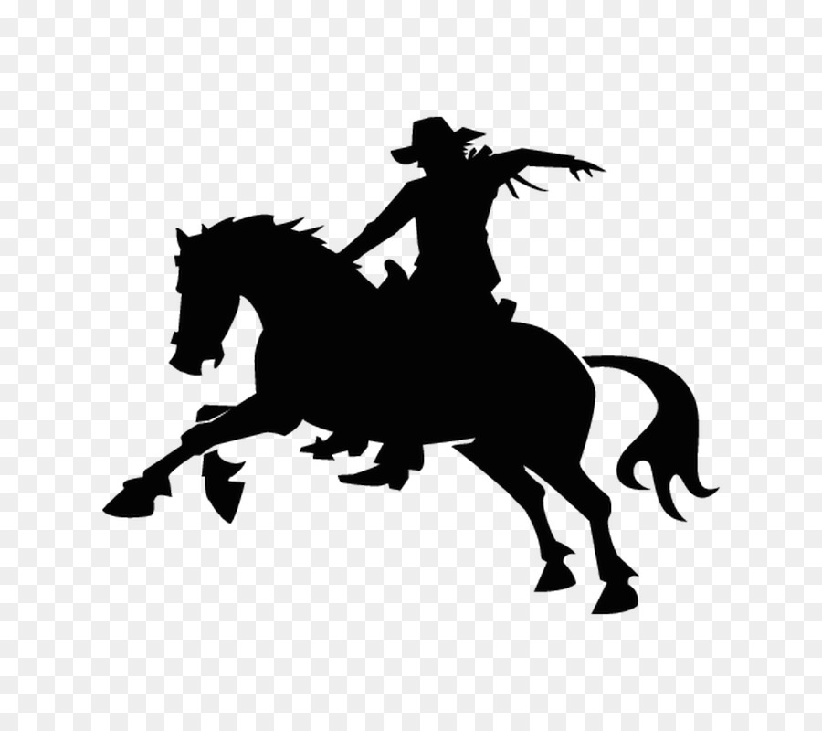 Cowboy Vector graphics Rodeo Silhouette Image - silhouette png download - 800*800 - Free Transparent Cowboy png Download.