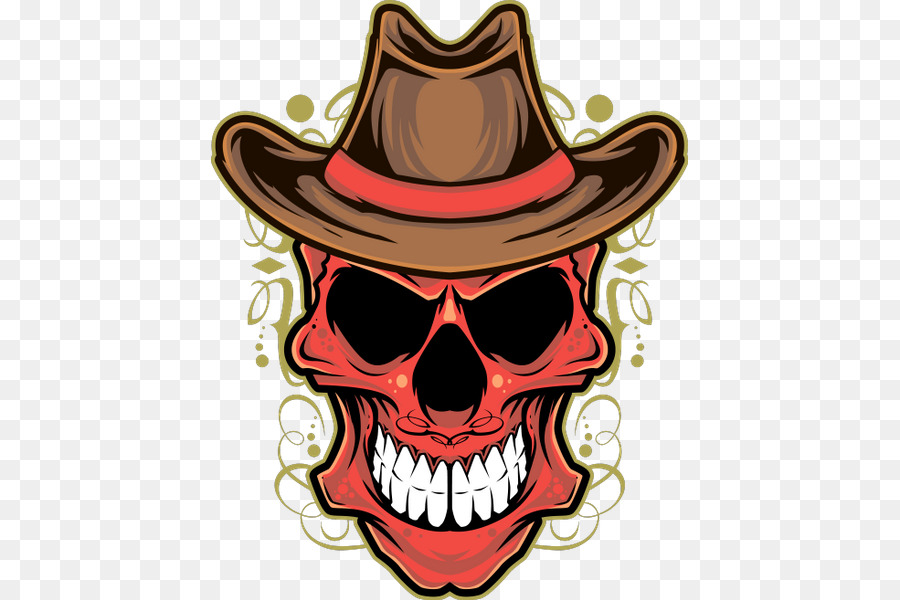 Cowboy hat Cowboy hat Skull - Hat png download - 477*600 - Free Transparent Cowboy png Download.