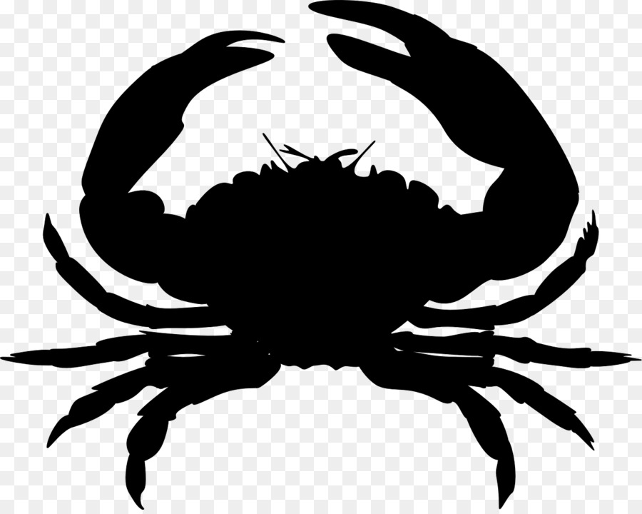 Crab Silhouette Clip art - shrimp vector png download - 1280*1016 - Free Transparent Crab png Download.