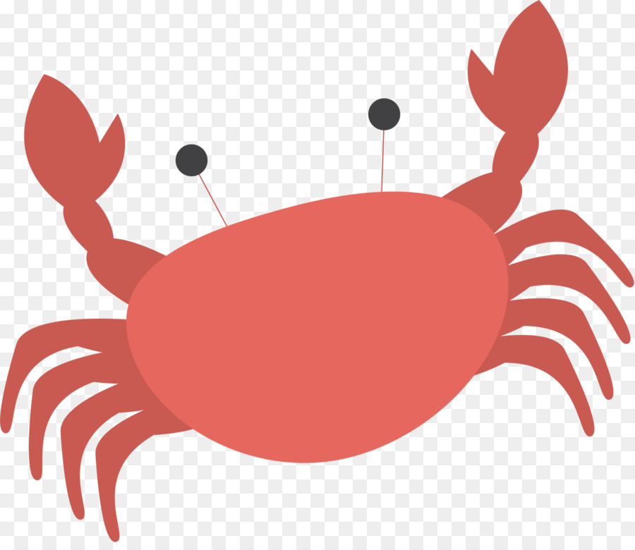 Crab Clip art - Red crab vector png download - 1806*1544 - Free Transparent  png Download.