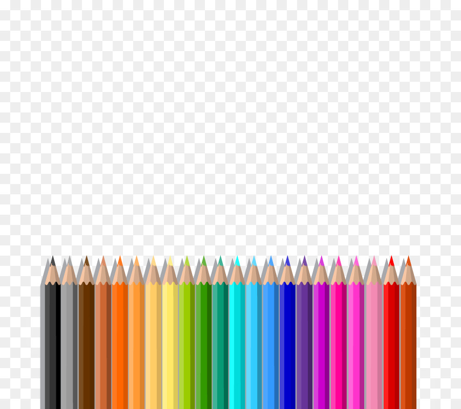 Crayon Colored pencil - Vector color pencil png download - 800*800 - Free Transparent Crayon png Download.