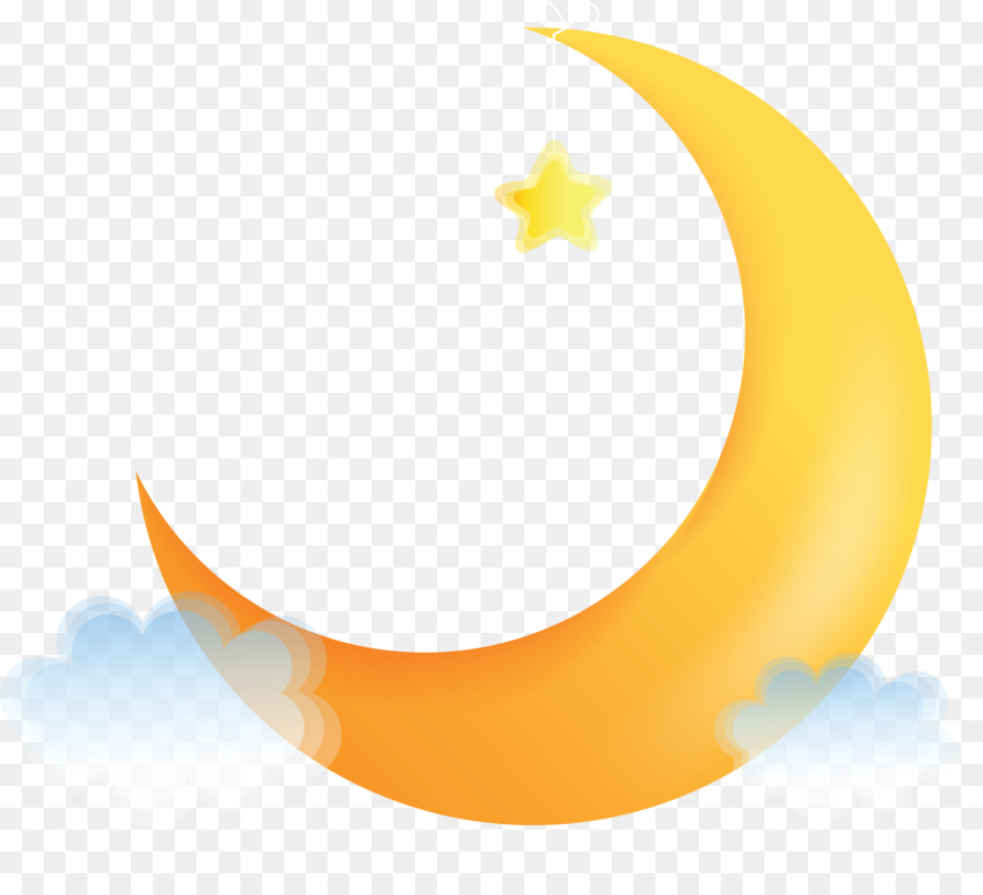 Crescent Moon Illustration Moon Png Download 54664877 Free