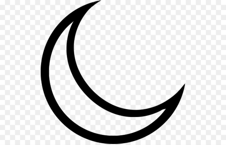 Crescent Lunar phase Moon Clip art - crescent png download - 576*576 - Free Transparent Crescent png Download.