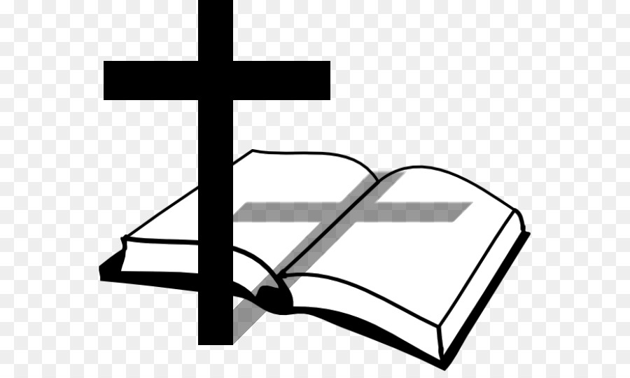 Bible Christian cross Church Clip art - Cross And Bible Clipart png download - 617*530 - Free Transparent Bible png Download.