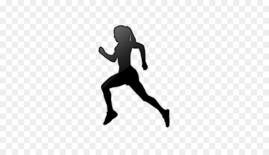 Running Silhouette Clip art - Woman Jogger Cliparts png download - 512*512 - Free Transparent Running png Download.