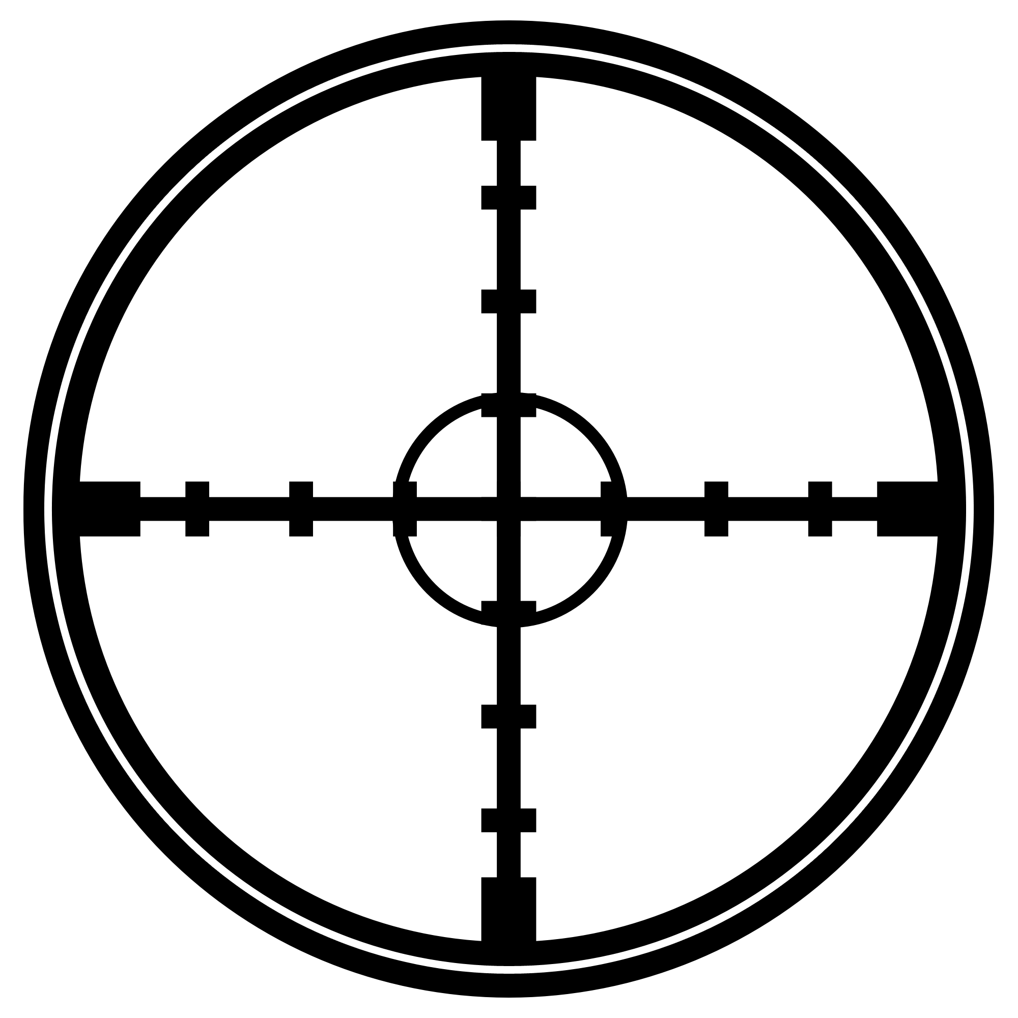 Reticle Clip Art Crosshair Png Download 20002000 Free