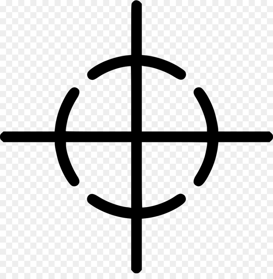 Reticle Computer Icons Clip art - cursor png download - 980*982 - Free Transparent Reticle png Download.