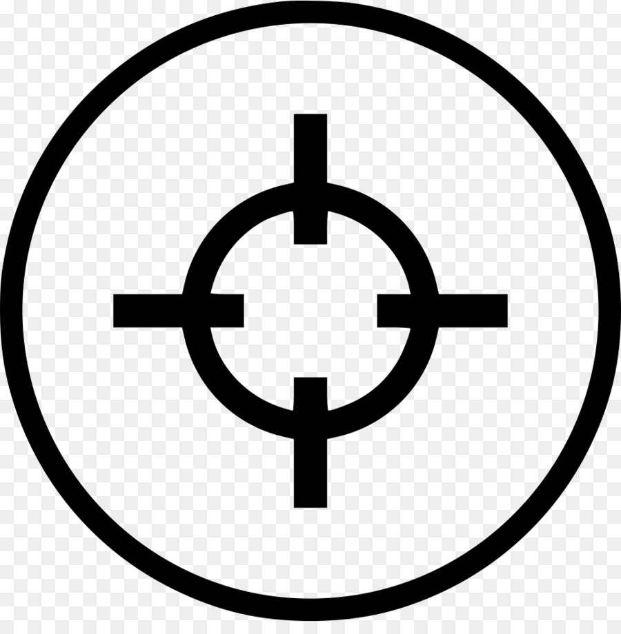 Reticle Computer Icons Clip art - aim png download - 980*982 - Free Transparent Reticle png Download.