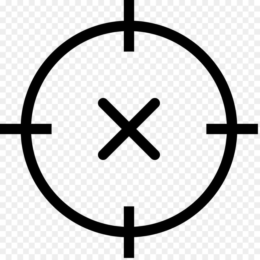 Computer Icons Clip art - crosshair png download - 1600*1600 - Free Transparent Computer Icons png Download.
