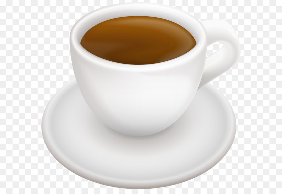 Coffee Doppio Tea Caffè Americano Espresso - Cup with Coffee Transparent PNG Clip Art Image png download - 6000*5643 - Free Transparent Coffee png Download.