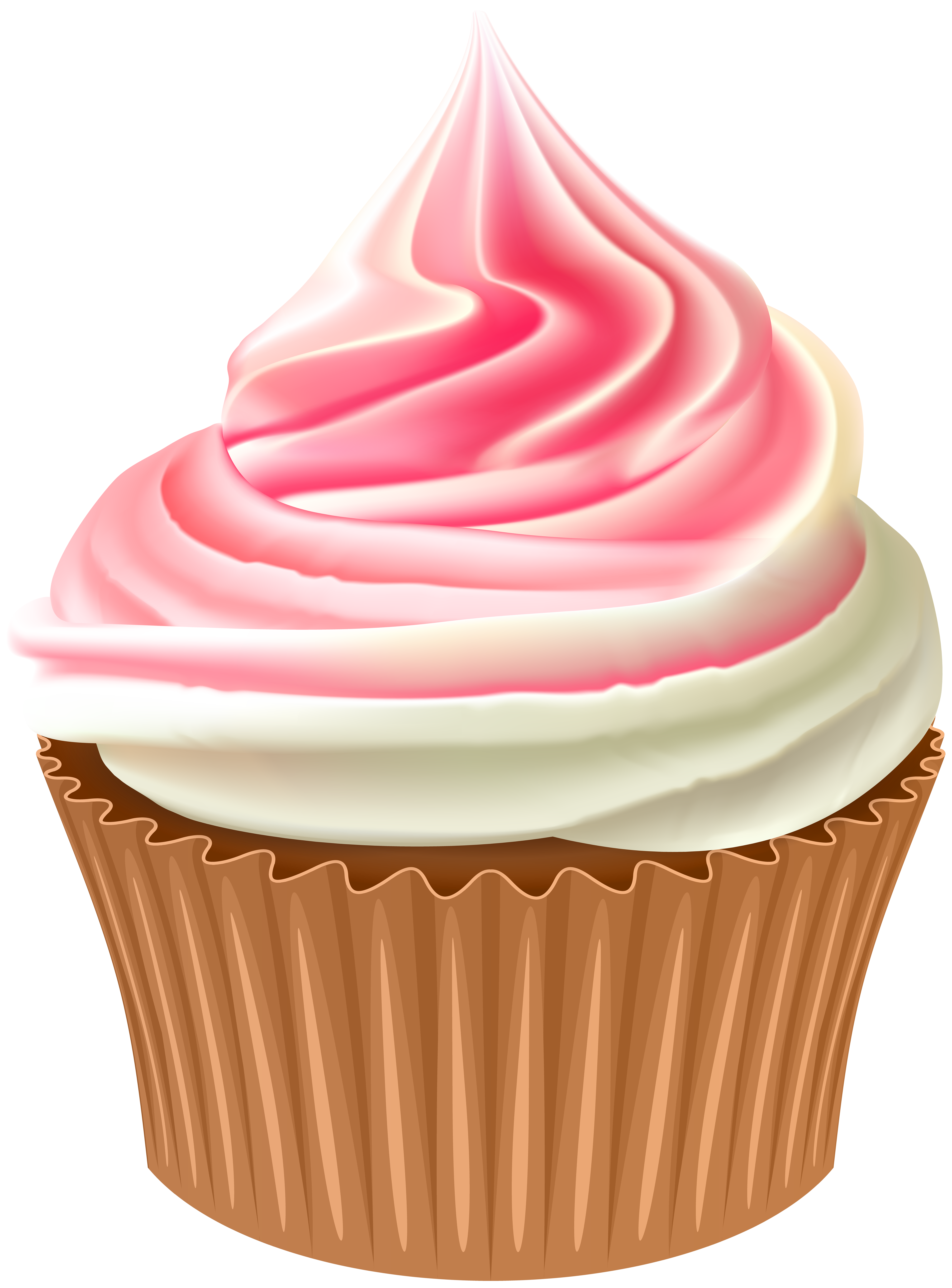Cupcake Icing Illustration - Cupcake Transparent PNG Clip Art Image png