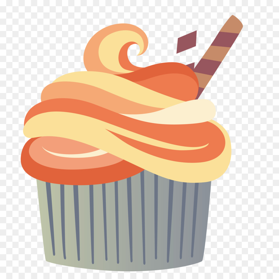 Cupcake Bakery Chocolate brownie Tiramisu - Decorative cake png download - 4214*4214 - Free Transparent Cupcake png Download.