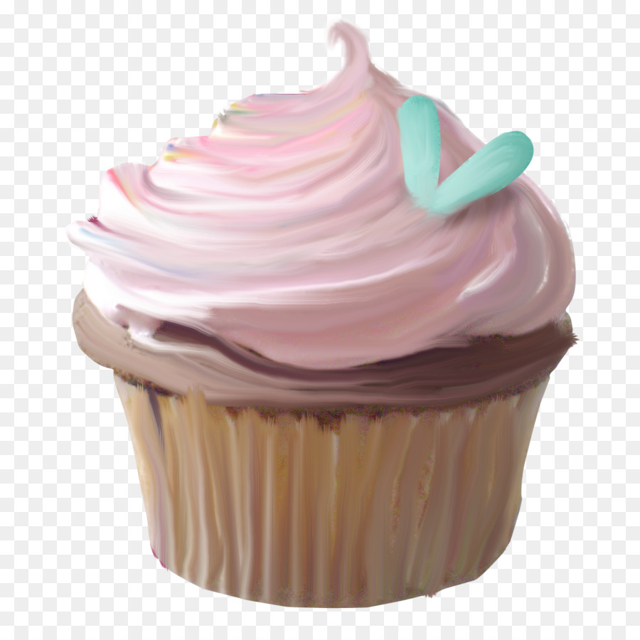 Cupcake Buttercream Cream cheese Frozen dessert - vanilla png download - 1200*1200 - Free Transparent Cupcake png Download.