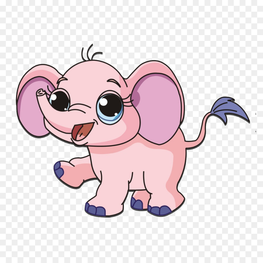 Elephant Drawing Infant Cuteness Cartoon - Cartoon baby elephant png download - 945*945 - Free Transparent  png Download.