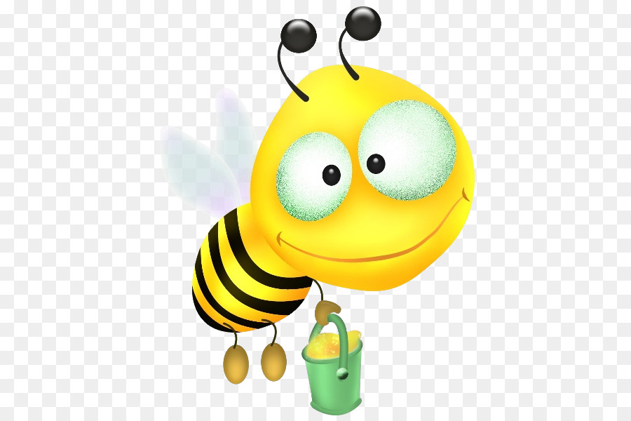 Honey bee Worker bee Bumblebee Clip art - cute bee png download - 600*600 - Free Transparent Bee png Download.