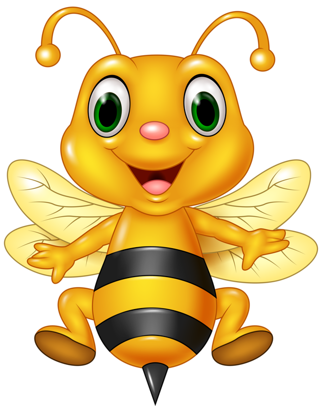 Honey bee Cartoon Illustration - Cute bee png download - 635*800 - Free  Transparent Bee png Download. - Clip Art Library