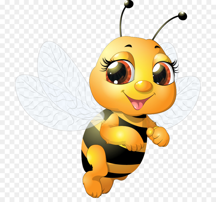 Bee Beauty Royalty-free Clip art - Cute bee png download - 775*823 - Free Transparent Bee png Download.