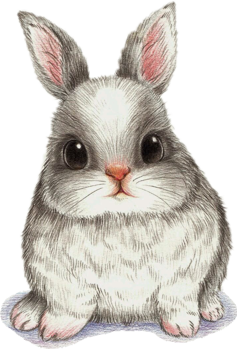 Drawing Watercolor Painting Art Image Cute Bunny Drawing Png Sketch Png Download 480 706 Free Transparent Drawing Png Download Clip Art Library