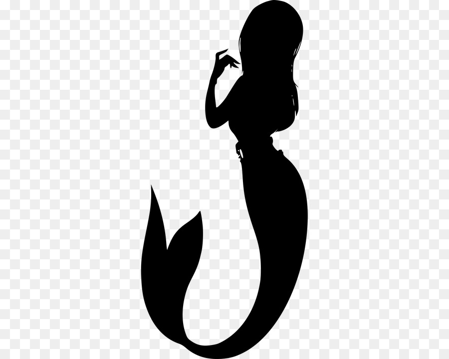 Mermaid Image Silhouette Vector graphics Illustration - fog and moon png download - 360*720 - Free Transparent Mermaid png Download.