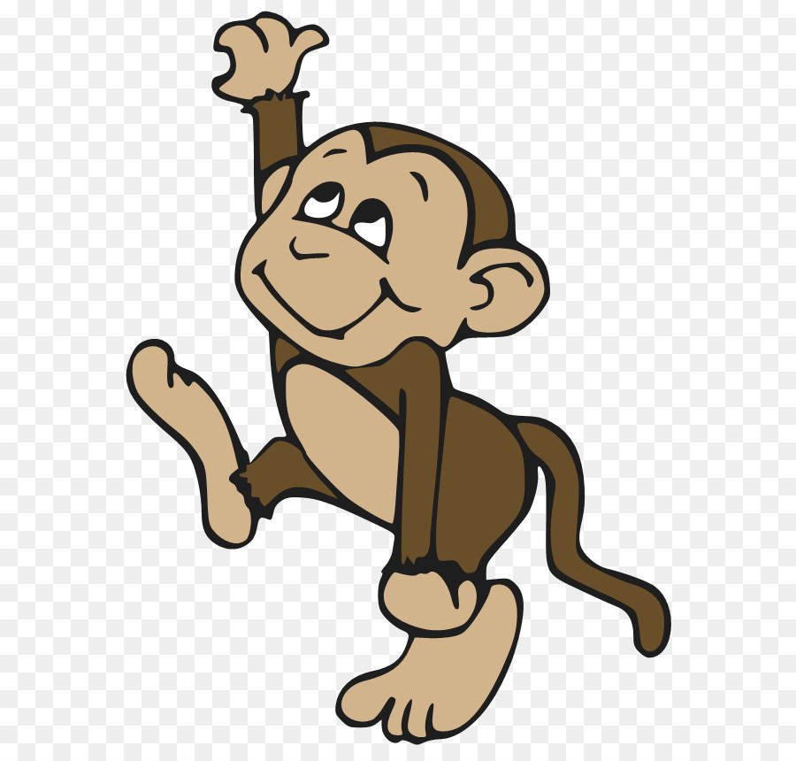 Monkey Cartoon Clip art - cute monkey png download - 640*852 - Free Transparent Monkey png Download.