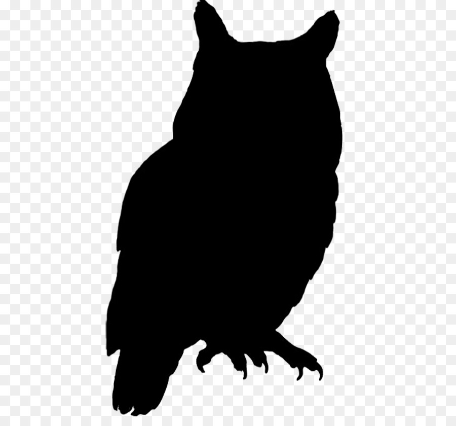 Owl Bird Silhouette Clip art - silhouettes png download - 554*827 - Free Transparent Owl png Download.