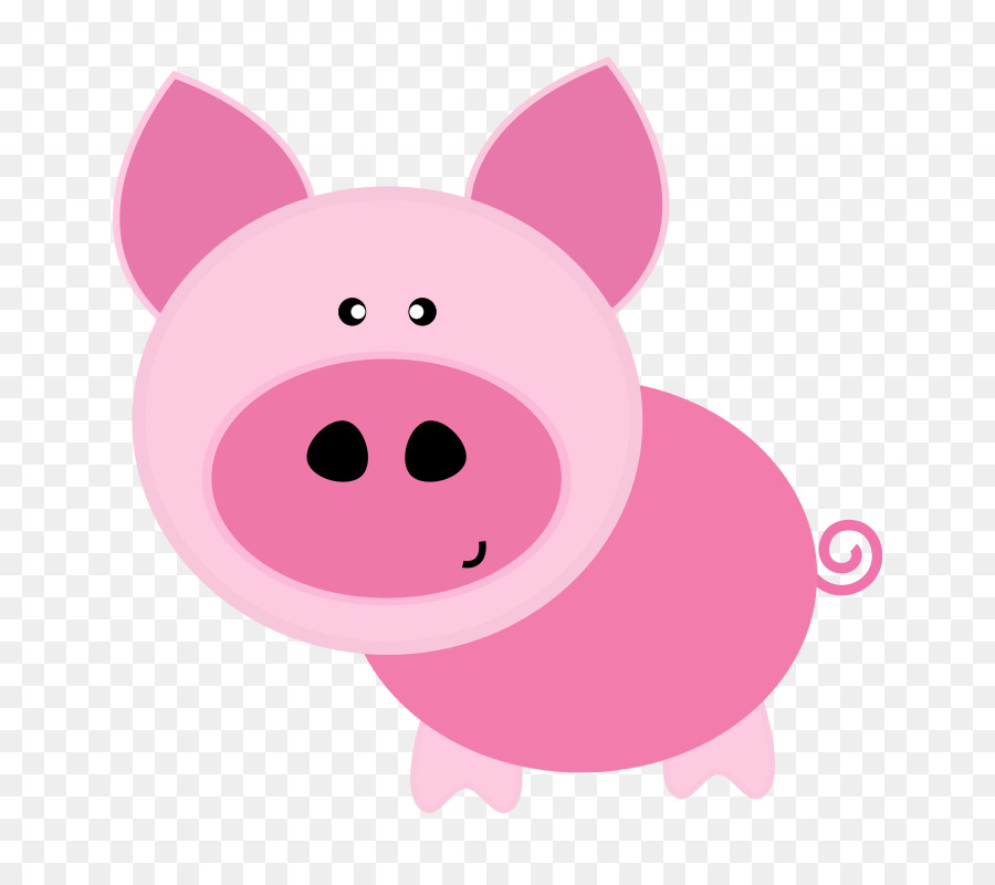 Domestic pig Clip art - Cute Pig Cliparts png download - 800*787 - Free Transparent Domestic Pig png Download.