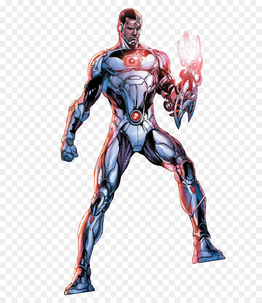 Cyborg Black Lightning Superman Superhero The New 52 - Cyborg png download - 768*1024 - Free Transparent Cyborg png Download.
