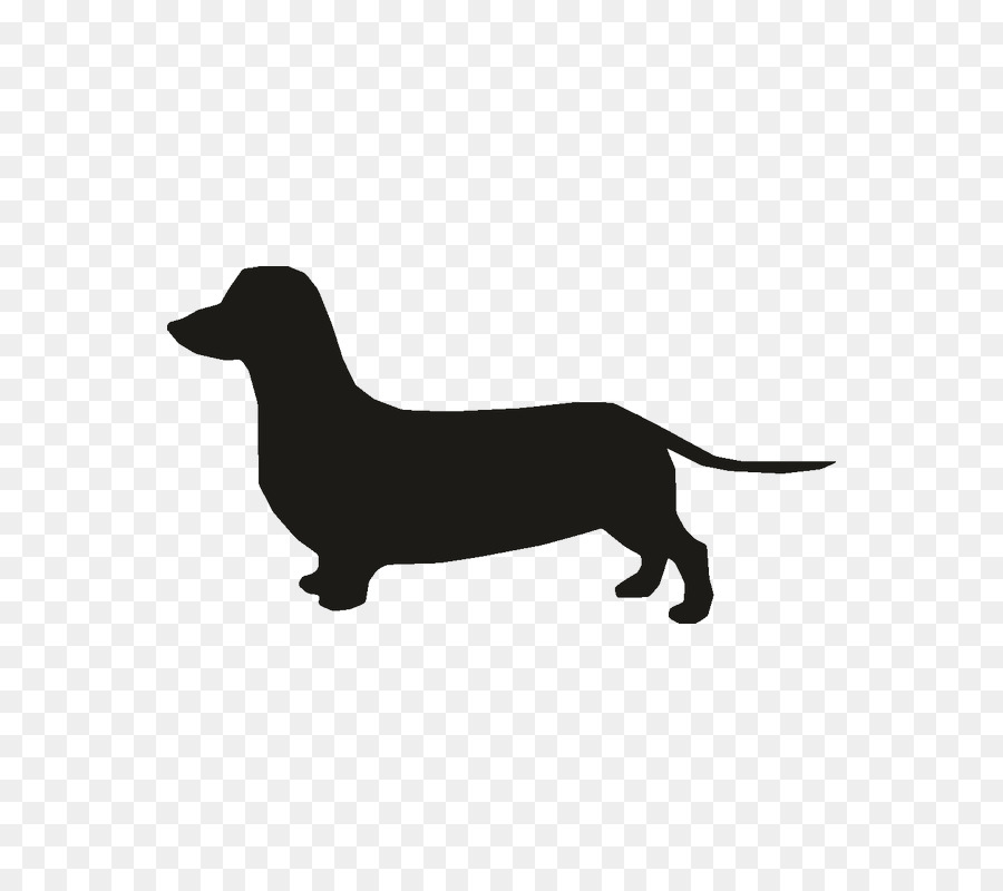 Dachshund Wallpaper Wall decal Room - dachshund silhouette png download -  800*800 - Free Transparent Dachshund png Download. - Clip Art Library