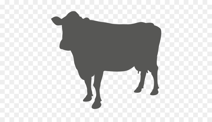 Senepol Jersey cattle Dairy cattle - Silhouette png download - 512*512 - Free Transparent Senepol png Download.