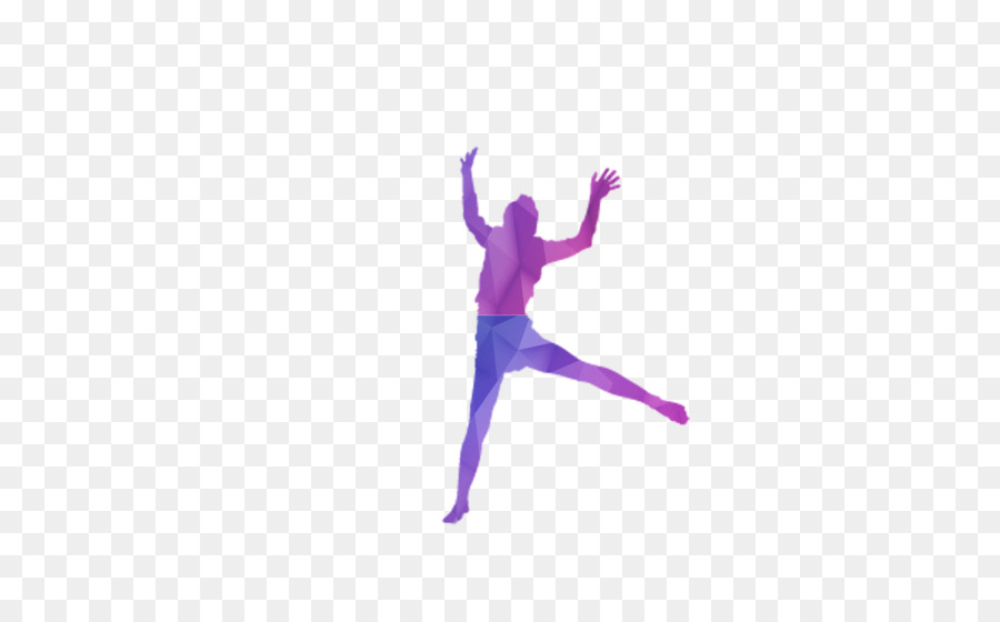 Modern dance Purple Wallpaper - youth,jump,Silhouette png download - 5053*3065 - Free Transparent Modern Dance png Download.