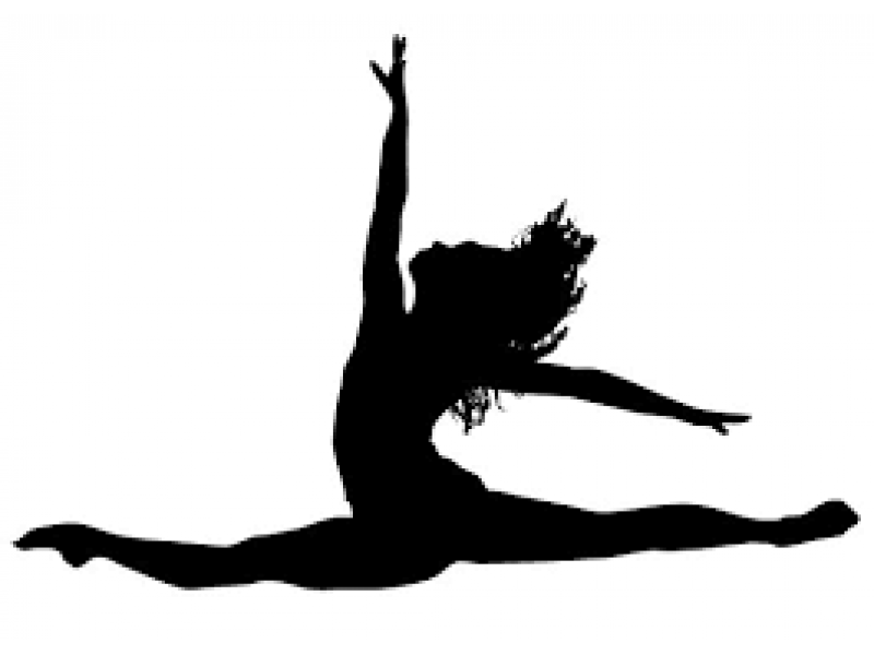 Dance studio Jumping Ballet Clip art Black Drill