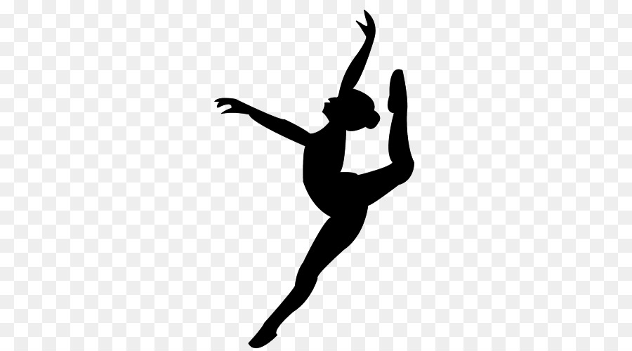 Ballet Dancer Silhouette Pointe technique - leap png download - 500*500 - Free Transparent  png Download.