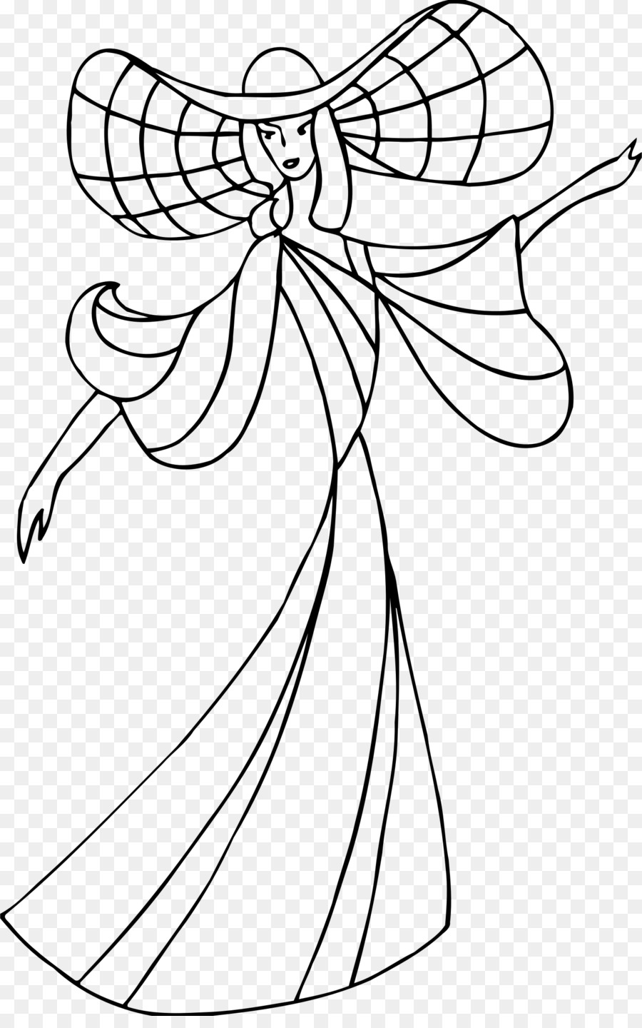 Line art Dance Drawing Floral design - others png download - 1518*2400 - Free Transparent Line Art png Download.