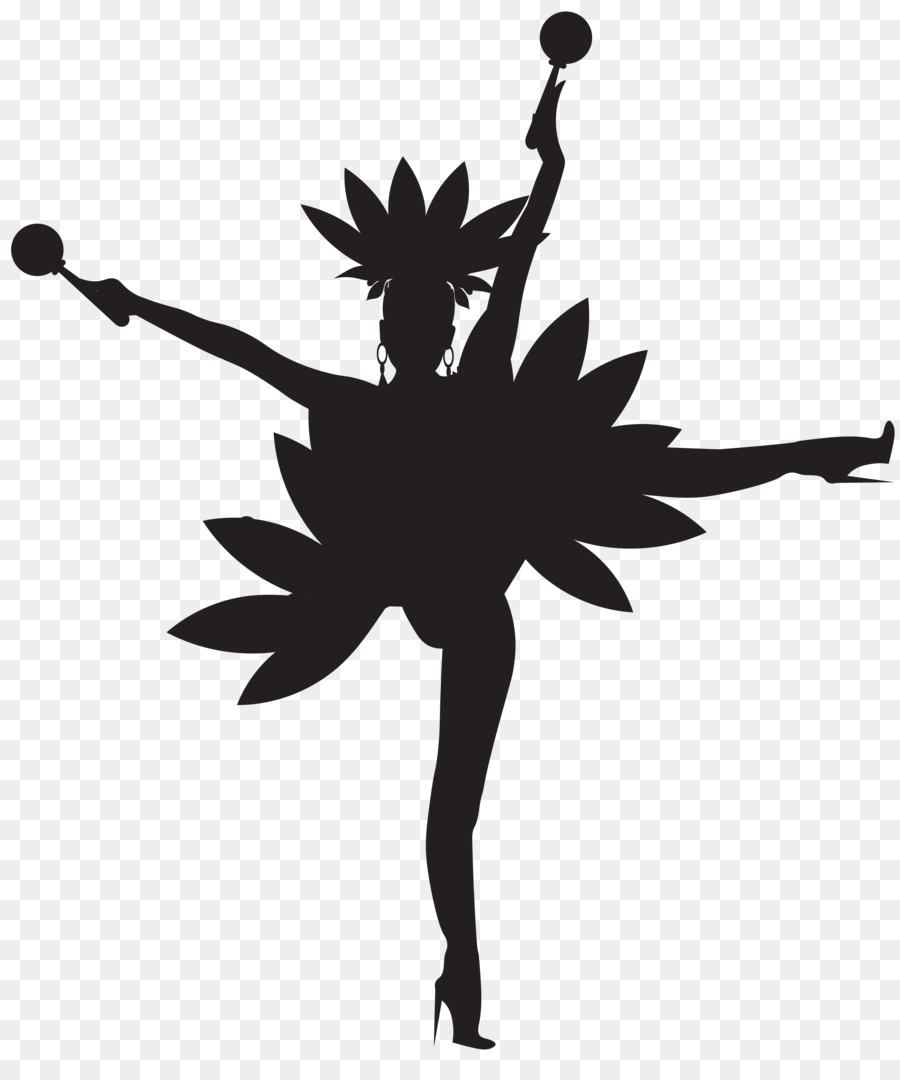 Silhouette Ballet Dancer Black and white Clip art - Dancers png download - 6787*8000 - Free Transparent Silhouette png Download.