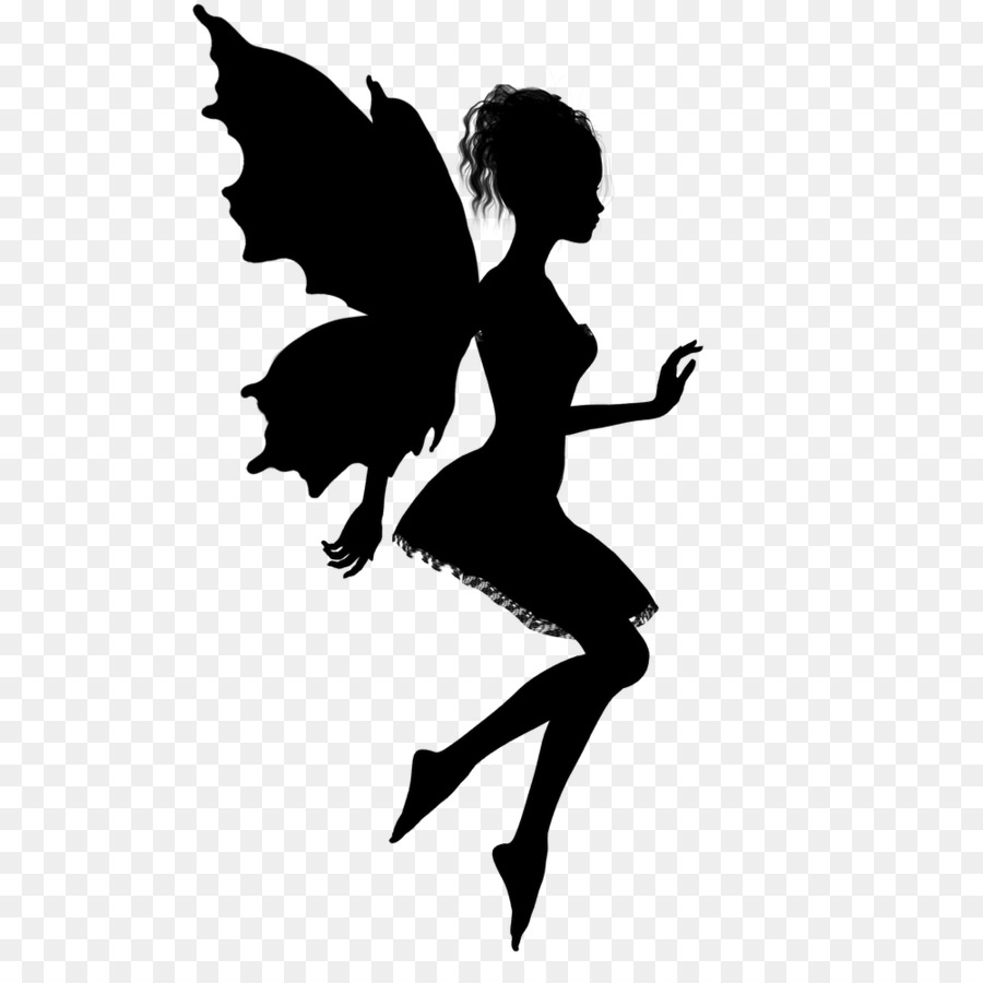 Silhouette Drawing Fairy Clip art - Elf Silhouette png download - 1000*1000 - Free Transparent Silhouette png Download.