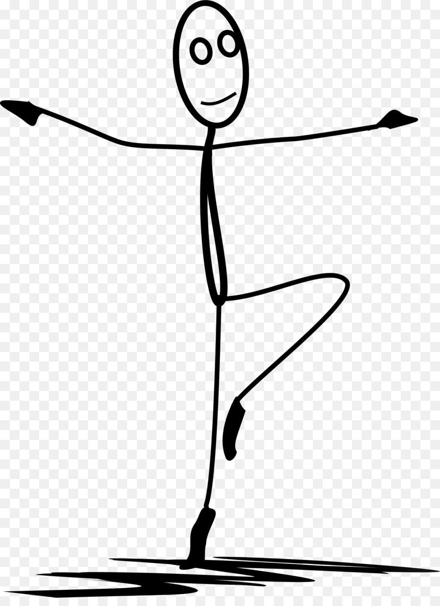 Stick figure Ballet Dancer - dancing png download - 1766*2400 - Free Transparent  png Download.