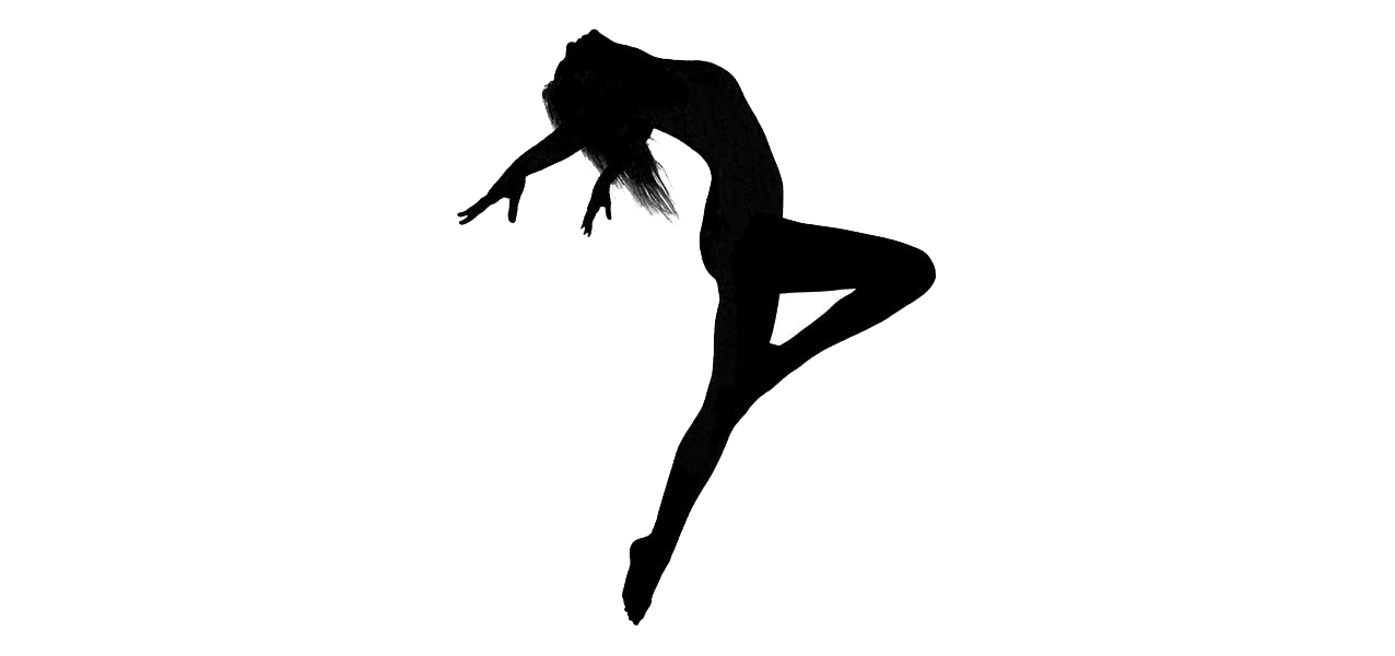 Modern Dance Ballet Dancer Silhouette Clip Art Yellow Dancer Png
