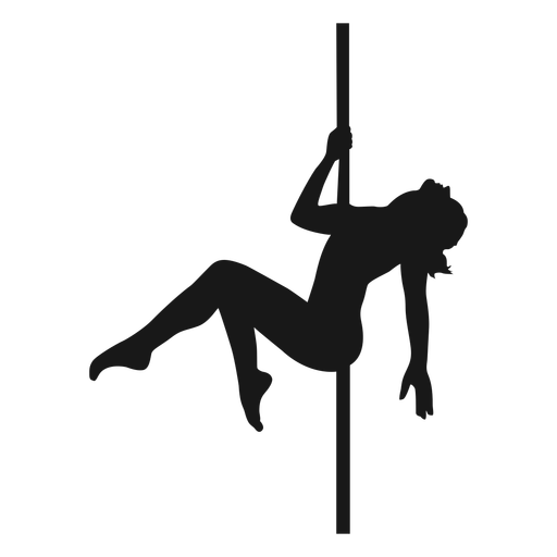 pole dance silhouette png

