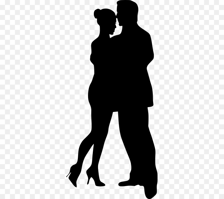 Silhouette Ballroom dance Dancing Images Clip art - Silhouette png download - 367*800 - Free Transparent Silhouette png Download.
