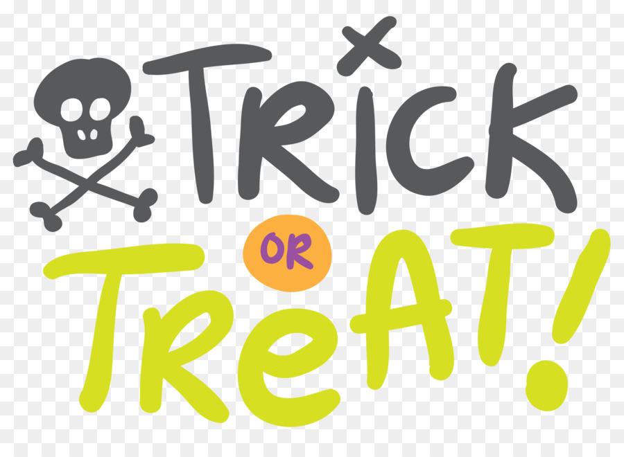Trick-or-treating Wedding invitation Halloween Graphic design - trick or treat png download - 2550*1820 - Free Transparent Trickortreating png Download.