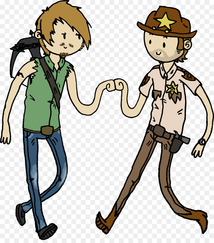 the walking dead daryl and carl