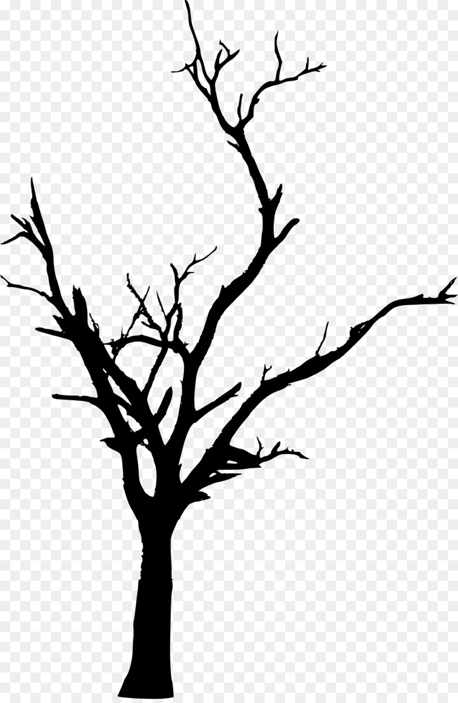 Tree Woody plant Branch Twig Clip art - dead tree png download - 984*1500 - Free Transparent Tree png Download.