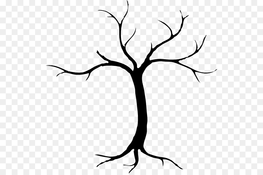 Tree Death Drawing Clip art - Dead Tree Cartoon png download - 588*595 - Free Transparent Tree png Download.